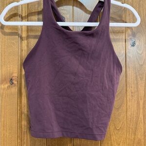 Athleta Maroon Crop Bra - WORN ONCE